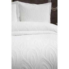 Solinas Collection Soldi Perla Krem Çift Kişilik Yatak Örtüsü