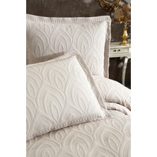 Solinas Collection Soldi Perla Cappucino Çift Kişilik Yatak Örtüsü
