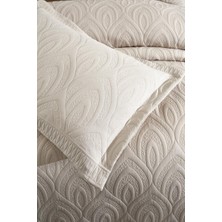 Solinas Collection Soldi Perla Cappucino Çift Kişilik Yatak Örtüsü