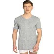 Tutku TER0107 / Tutku Ribana V Yaka (6 Adet) Gri