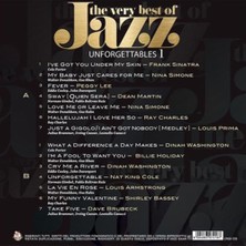 Various The Very Best Of Jazz Unforgettables Volume 1 Plak