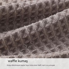 Yasidan Avrupa ve Amerikan Waffle Kuru Saç Başlığı Süper Emici ve Çabuk Kuruyan Mikrofiber Türban Kuru Saç Havlusu Duş Başlığı (Yurt Dışından)