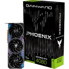 Gaınward Rtx 4080 Phoenıx 16GB GDDR6X 256 Bit Rgb LED Nvidia Ekran Kartı (NED4080019T2-1032X)