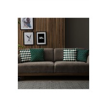 Sk Home Skhome Özel Tasarım Premium Dekoratif 8li Kırlent Kılıfı