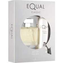 Equal Erkek Parfüm Seti Edt 75ML + 150ML Deo Erkek Parfüm Set