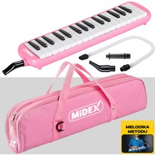 Midex ML-32PK Pembe Melodika Seti 32 Tuşlu