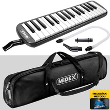 Midex ML-32BK Melodika Seti 32 Tuşlu Siyah Renk