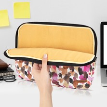 Booms Bag MacBook Air/pro Ultrabook 13-14 Inç Su Geçirmez Fermuarlı Darbe Önleyici Laptop Notebook Çantası-Paint