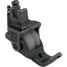 Düz Makine Fitil Tırnaklı Beyaz Teker Ayak / HS-GL09 1/8