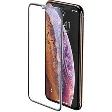 i-Stone Apple iPhone Xs Max Tam Kaplayan Curved Tamperli Cam Ekran Koruyucu