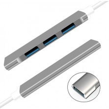 Teknoexpress 4in1 USB USB Macbook Pro-Air-Imac-Huawei-Lenovo Uyumlu Çevirici USB Çoklayıcı Çoğaltıcı Hub Adaptör Hızlı Şarj