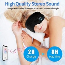 Pladderman Bluetooth Göz Maskesi Kablosuz Stereo Kulaklık (Yurt Dışından)