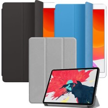 CoverZone Apple iPad 2022 10.9 ile Uyumlu Arkası Şeffaf Mika Kılıf Tablet Smart Kılıf -Kalem Koyma Yeri Yoktur