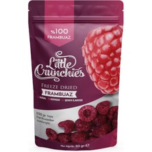 Little Crunchies Freeze Dried Frambuaz - Dondurularak Kurutulmuş - 30 gr