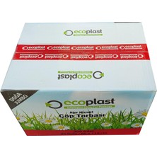 Ecoplast Battal Boy Çöp Torbası Poşeti - 500 Gr. - 90 Litre - 80 x 110 cm / 10 Adetlik 3 Rulo