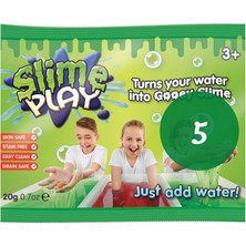 Slime Play Yeşil Tanışma Boyu 5'li Paket