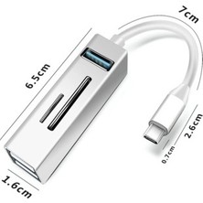 Comse 5 In 1 Type C To USB 3.0 Çoğaltıcı Hub Kart Okuyuculu USB Otg Sd/tf