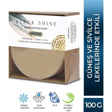 Black Shine Bs Keçi Sütü Sabunu Güneş Lekeli, Siyah Noktalı Ciltlere Özel, Yoğun Nemlendiricili Doğal Peeling KRM0021