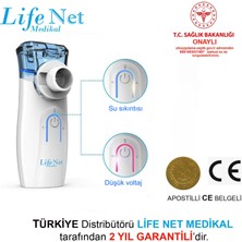 Life Net Medikal Taşınabilir Mesh Nebulizatör Şarzlı Süper Sessiz Yeni Nesil Nebulizatör YS35