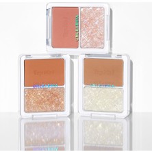 Unleashia - Tap Me Palette Duo No:2 Groovy, Simli İkili Göz Farı, Simli Far Paleti
