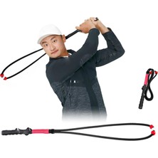 PZ Home Golf Salıncak Eğitimi Yardımı Pratik Ipi Hızı Için Ip Eğitmeni Iyileştirilmiş Tempo Kırmızısı (Yurt Dışından)