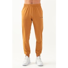 Maraton Comfort Erkek  Ribana Paça Karamel Eşofman Altı