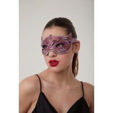 Pormask Lila Karo Parti Maskesi