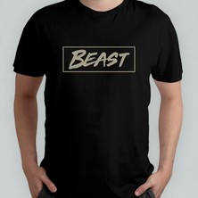 Pixxa Mr. Beast %100 Pamuklu Bisiklet Yaka T-Shirt Model - 24