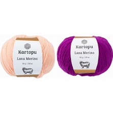 Kartopu Lana Merino 50 gr El Örgü Ipliği