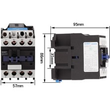 Chint 380V Trifaze 9 Amper 220AC Bobinli Kontaktör