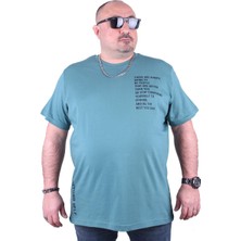 Moc Grande Büyük Beden Erkek Baskılı Tişört Beyond Self 23128 Cagla10