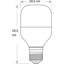 Cata CT - 4263 30W 6400K LED Ampul BEYAZ - 12ADET Cata