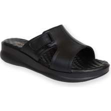 Ceyo Konfores 1576-9975-2 Tam Anatomik Kadın Terlik - NKT01576-SIYAH-38