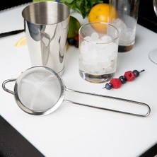Biradlı Kokteyl Süzgeci Bar Süzgeci 8 cm
