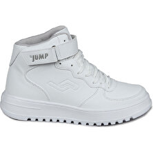 Jump 17308 Beyaz Bilekli Kadın Spor Ayakkabı