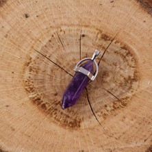 Feryal Amatist Point Kolye Ucu