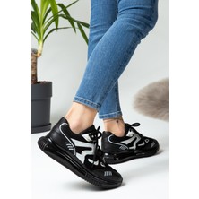Deery Siyah Sneaker Kadın Ayakkabı