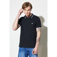 Wrangler Wrangler Erkek Siyah Polo Tişört