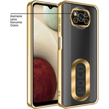 Xiaomi Poco X3 Nfc Kılıf Zebana Glint Silikon Kılıf Gold