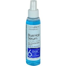 Strongart Mavi Saç Serumu Saç Güçlendirici Serum (Biotin Panthenol Vitamin E-Keratin) 125 ml