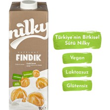 Nilky Fındık Sütü Glütensiz Bitkisel Bazlı Laktosuz Vegan 6x1 lt