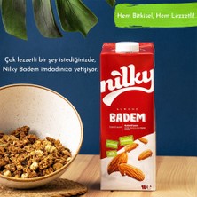 Nilky Badem Sütü Glütensiz Bitkisel Bazlı Laktosuz Vegan 8x1 lt