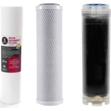 Sulook Su Arıtma Cihazı Filtresi Üçlü Ön Filtre Seti