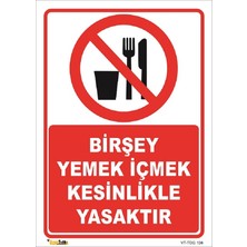 Vizyon Trafik Birşey Yemek Içmek Kesinlikle Yasaktır