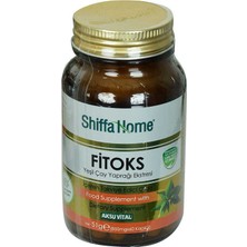 Strongart Shiffa Home Fitoks Yeşil Çay Yaprağı Ekstresi Diyet Takviyesi 850 Mg x 60 Kapsül