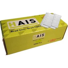 Hais 18x20 Başlı F Tipi Brad Çivi 5000'li
