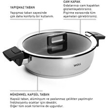 Woll Concept Çelik Sığ Tencere 28 cm