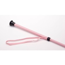 Binicilik Kamçsı - Pembe - 69 cm Fiberglas Uç Meridyendukkan  Pembe Fouganza