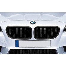 XPower Bmw 5.seri F10 M5 Stil Parlak Siyah Ön Panjur