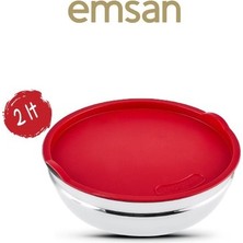 Emsan Demre Çelik Saklama Kabı 20 cm